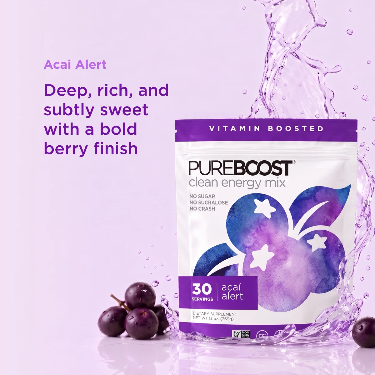 Pureboost Original Acai Alert Pouch