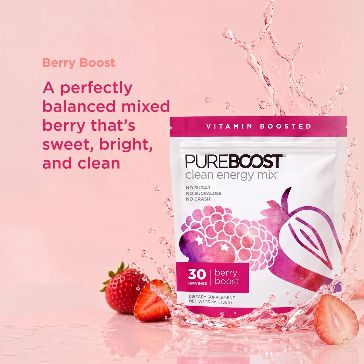 Pureboost Original Berry Boost Pouch