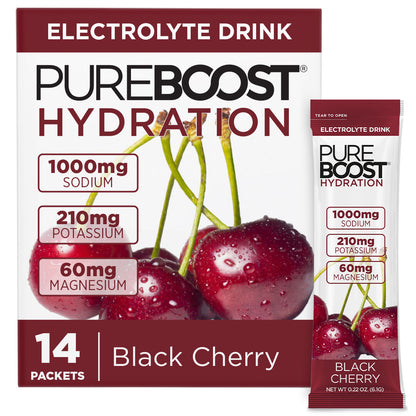 Pureboost Hydration Black Cherry 14 Pack