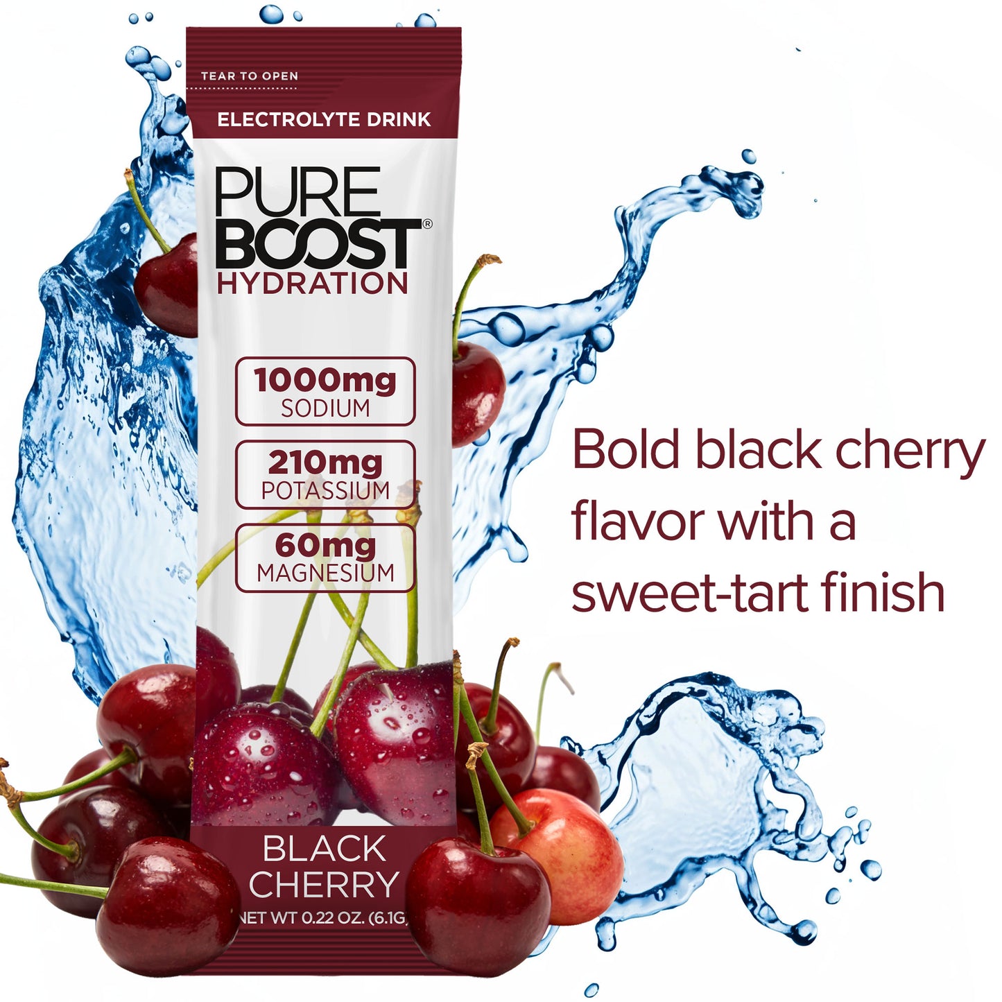 Pureboost Hydration Black Cherry 14 Pack