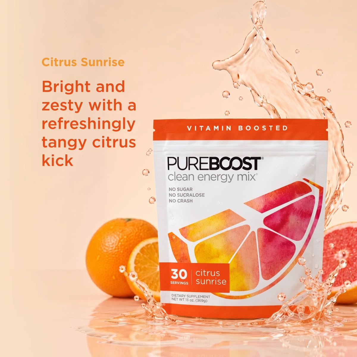 Pureboost Original Citrus Sunrise Pouch