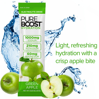 Pureboost Hydration Green Apple 14 Pack
