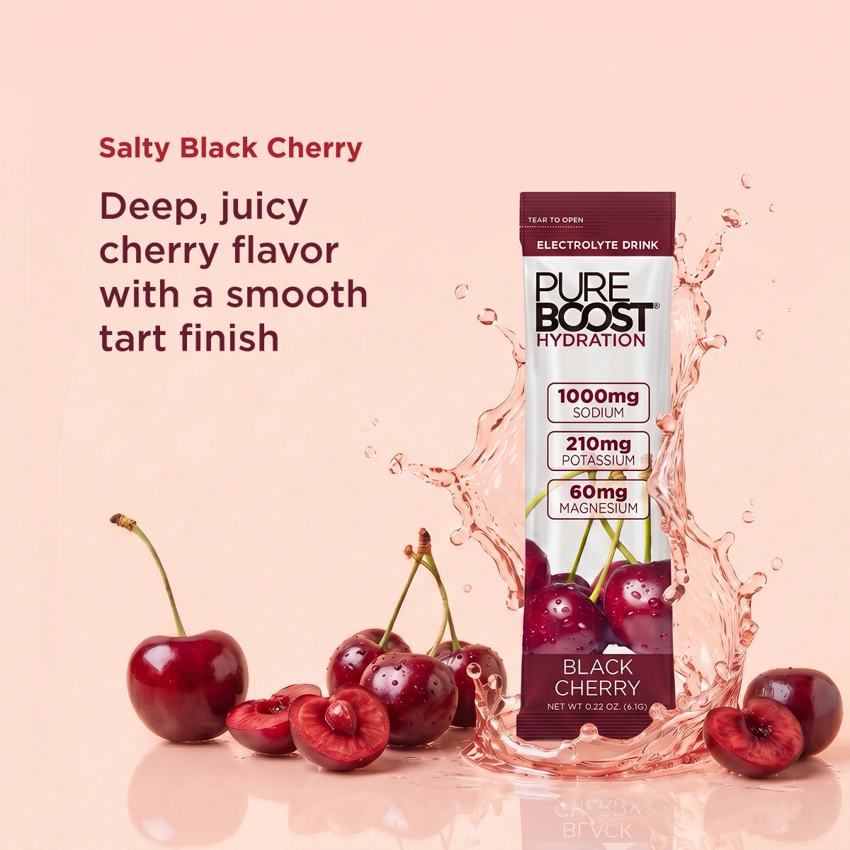 Pureboost Hydration Black Cherry 14 Pack
