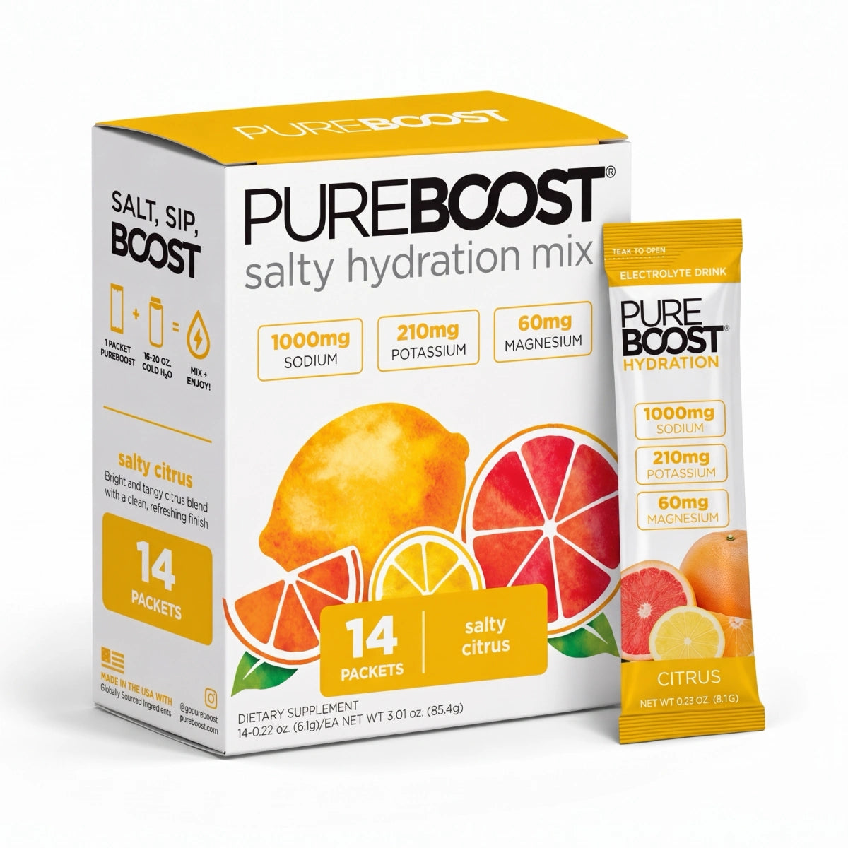 Pureboost Hydration Citrus 14 Pack