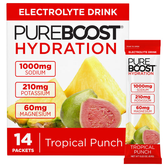 Pureboost Hydration Tropical Punch 14 Pack