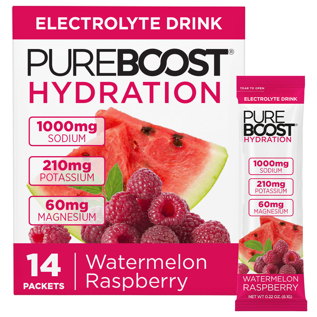 Pureboost Watermelon Raspberry Hydration 14 Pack