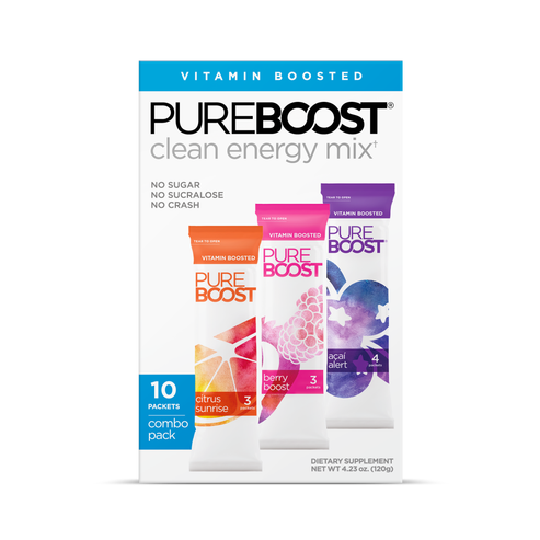 Pureboost Clean Energy Drink Mix | Sugar-Free