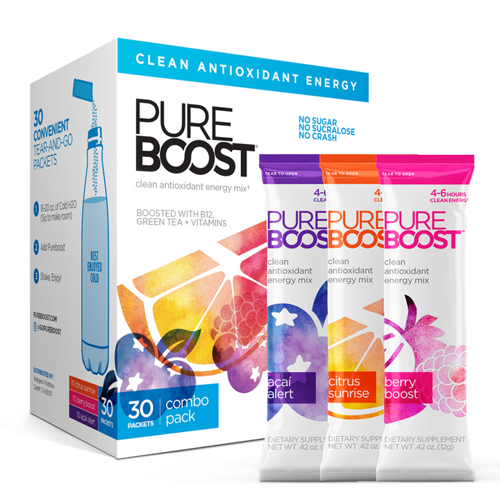 Pureboost Clean Energy Drink Mix Sugar Free