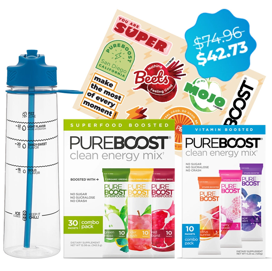 Pureboost Clean Energy Mix Combo Pack
