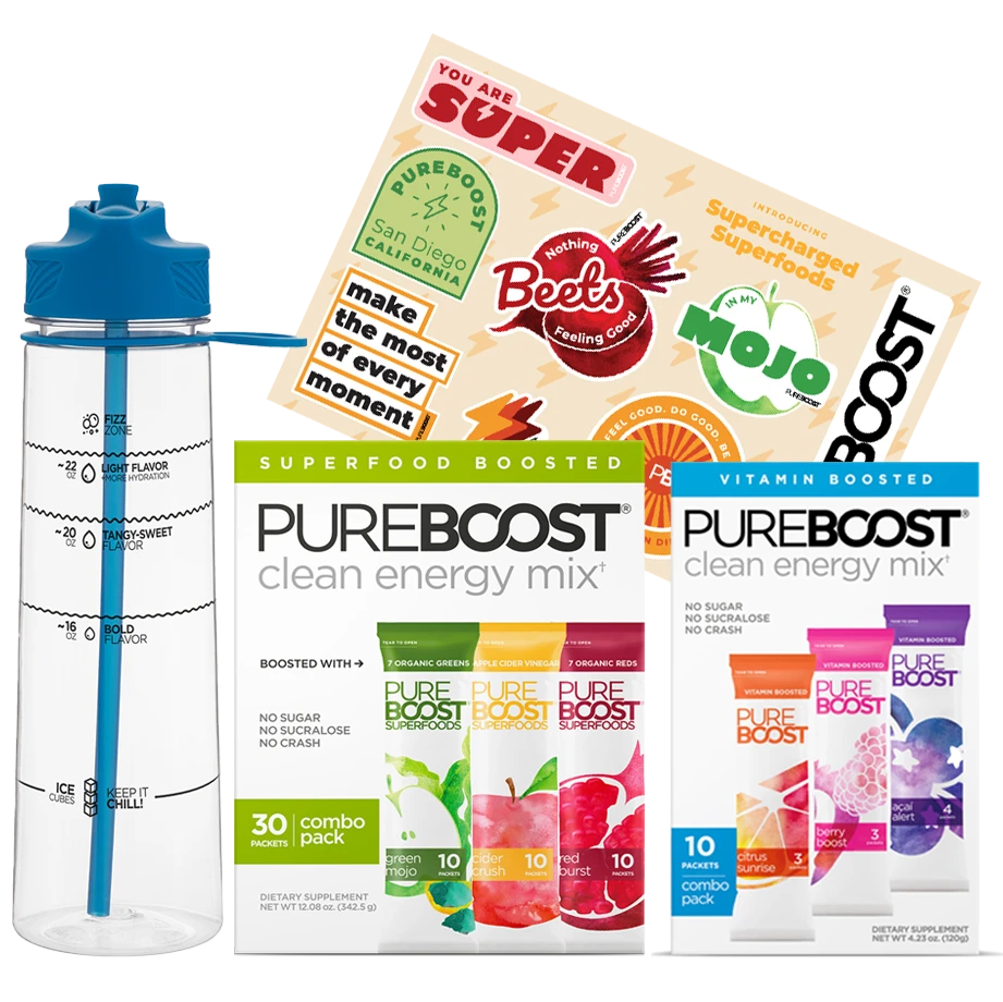 Pureboost Clean Energy Mix Combo Packs