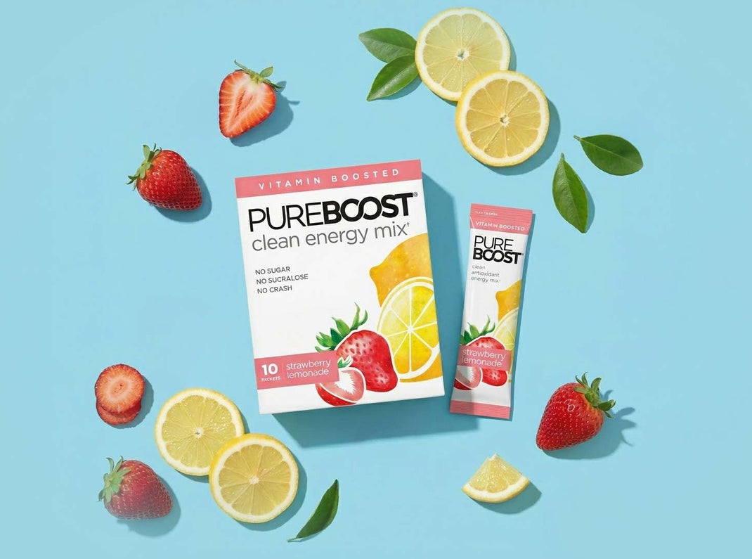 Clean Energy Drink Mix | No Sugar. No Surcralose. No Crash – Pureboost