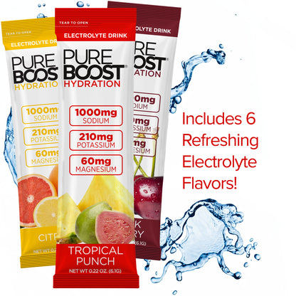Pureboost Hydration Combo 12 Pack