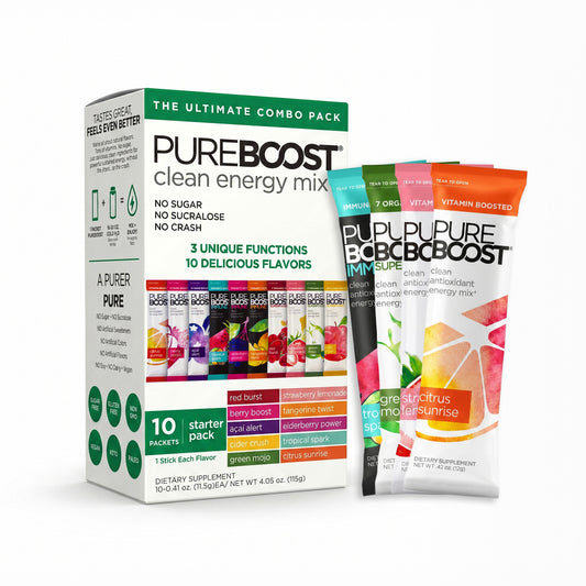 pure boost box Pureboost Sugar-Free Superfoods Clean Energy Drink Mix, Red Burst 30ct All Products – tagged 