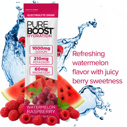 Pureboost Watermelon Raspberry Hydration 14 Pack