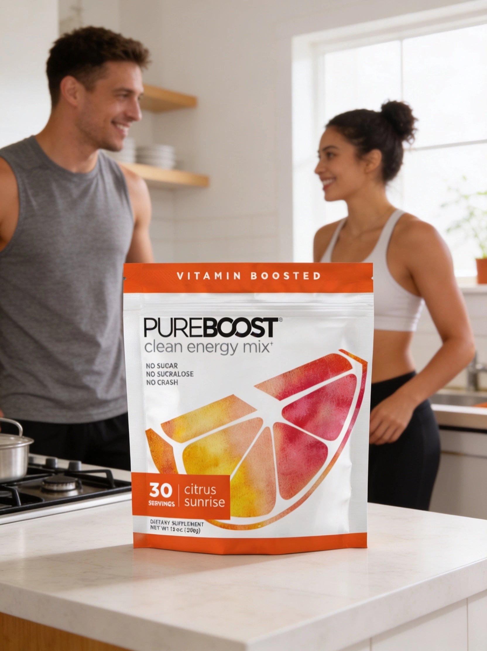Pureboost Original Citrus Sunrise Pouch