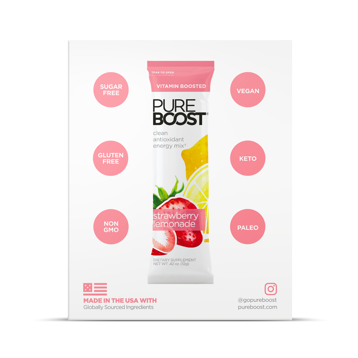 Pureboost Strawberry Lemonade